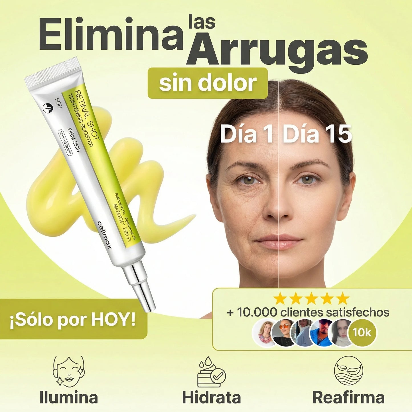 El tratamiento que ELIMINA arrugas y rejuvenece tu piel PAGA 1 LLEVA 2