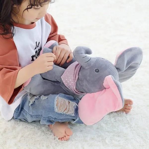 ¡Diversión y ternura en un solo juguete! Conoce al elefante que hará reír a tu bebé.