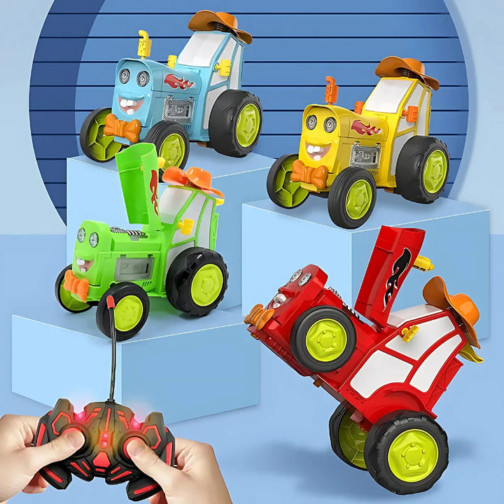 Diversión con Control Remoto: ¡Descubre el Tractor Más Loco y Divertido!