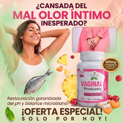 Vaginal Probiotic – Recupera tu frescura y confianza en minutos
