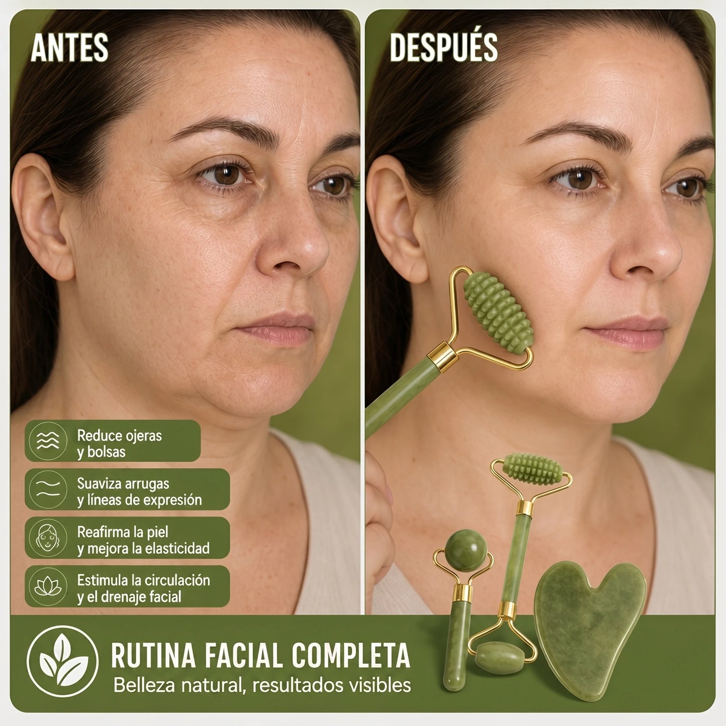Lifting Facial Natural + Recupera una Piel Más Firme y Joven Desde Casa