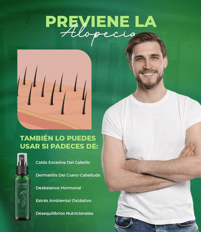 ¡Recupera tu cabello! Detén la caída HOY PAGUE 1 LLEVE 2