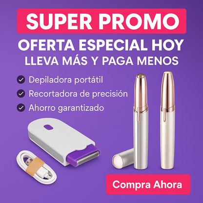 Adiós al Vello Incómodo: Precisión y Suavidad en un Solo Combo