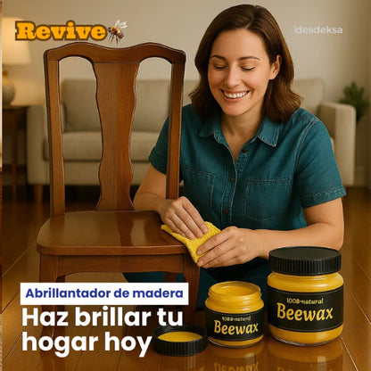 ¡Devuélvele la Vida a Tus Muebles con Revive Beewax®!