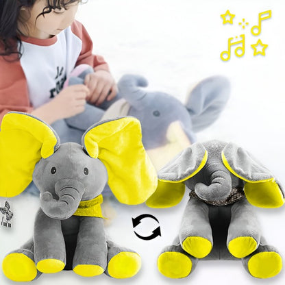 ¡Diversión y ternura en un solo juguete! Conoce al elefante que hará reír a tu bebé.