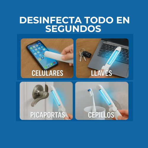El desinfectante UV más viral de EE.UU… ¡Ahora al alcance de tu mano!