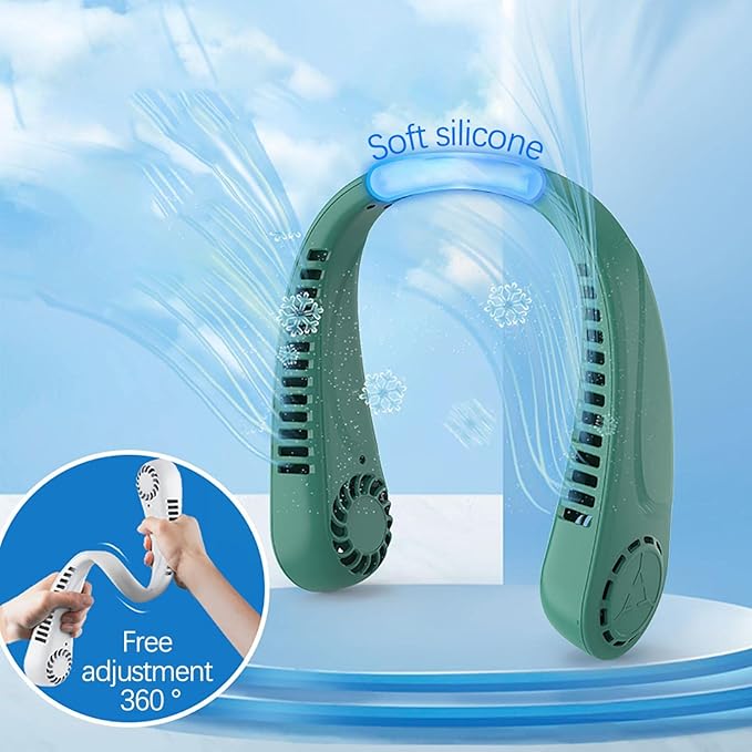 ¡Refresca tu día donde quiera que vayas con el ventilador portátil más innovador!