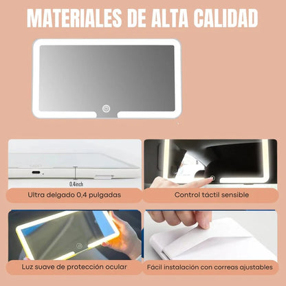 Transforma tu Auto y Viaja con Estilo: Luz LED con Control Táctil