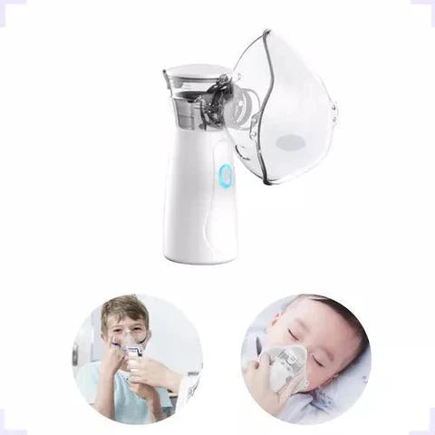 Alivio Rápido Para Niños Y Adultos Con Este Nebulizador Portátil