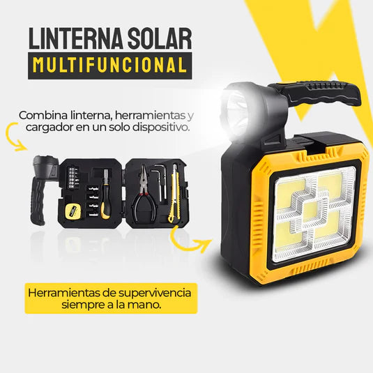 Kit 16 Piezas — Luz y Herramientas Cuando Más Las Necesitás