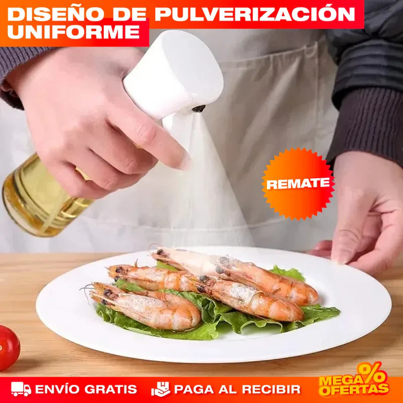 ¡Transforma tu cocina con el Rociador de Aceite: Cocina Saludable al Instante!
