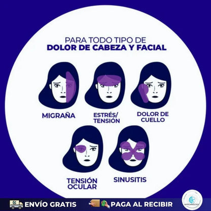 Gorro Terapéutico Alivio Instantáneo para la Migraña !Paga 1 Lleva 2¡