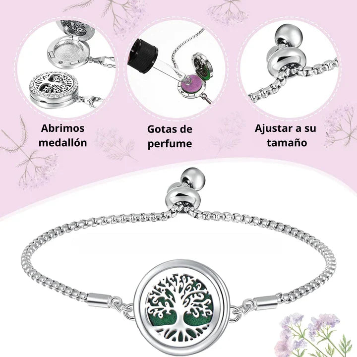 Esencia que Permanece: ¡La Pulsera que Trae Tu Fragancia En tu Mano!