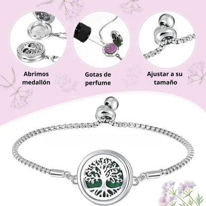 Esencia que Permanece: ¡La Pulsera que Trae Tu Fragancia En tu Mano!