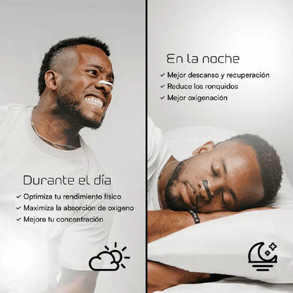 Dile adiós a los ronquidos y al cansancio: respira sin esfuerzo