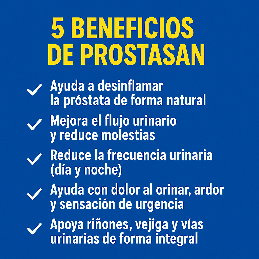 ¿Problemas de próstata? Esto fue lo que realmente me funcionó