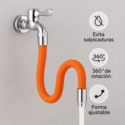 Grifo Flexible 360°: Comodidad, Limpieza Y Eficiencia En Un Solo Giro