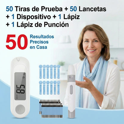 Glucómetro Completo – Medí tu azúcar en segundos y quedate tranquilo