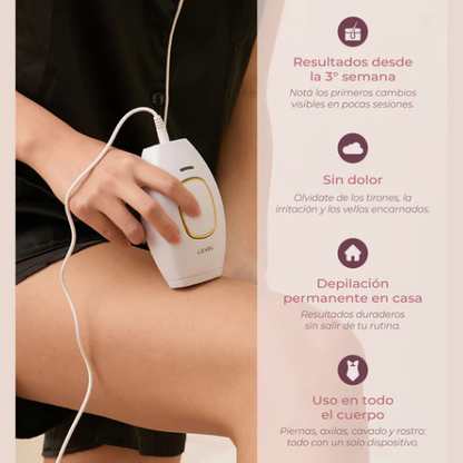 Depilación Permanente en Casa con Tecnología IPL PRO