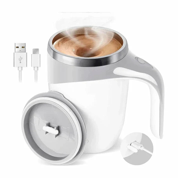 Siempre caliente y perfectamente mezclado: ¡Descubre el mug mezclador!