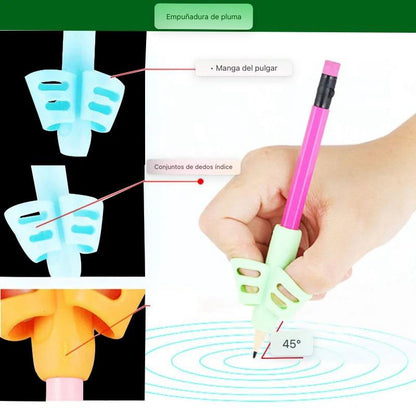 Escribe con precisión con este increíble adaptador para agarre de lápices !