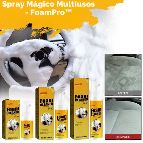 Foam Cleaner Multiusos  : Tu Hogar y Auto Siempre Impecables