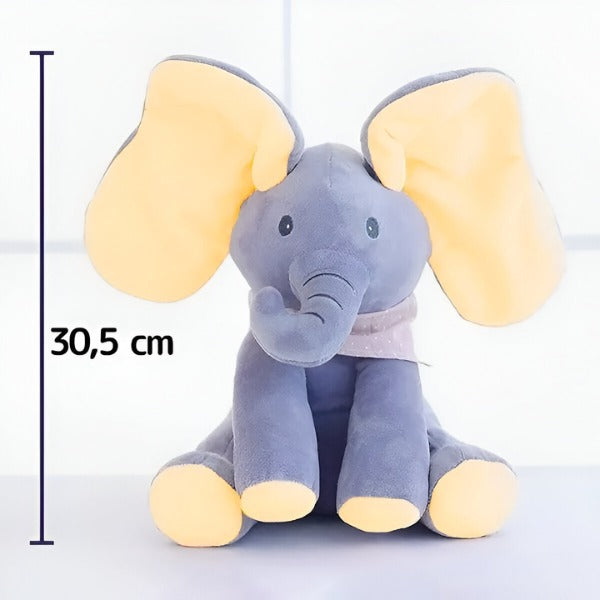 ¡Diversión y ternura en un solo juguete! Conoce al elefante que hará reír a tu bebé.