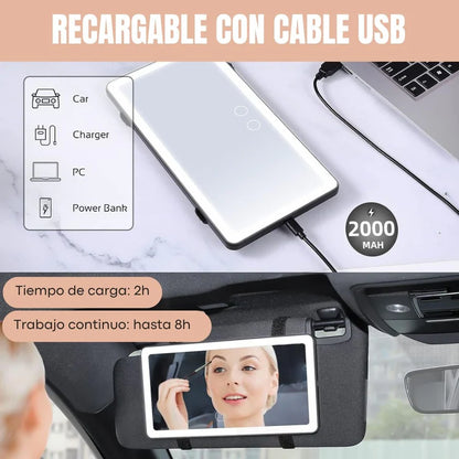 Transforma tu Auto y Viaja con Estilo: Luz LED con Control Táctil