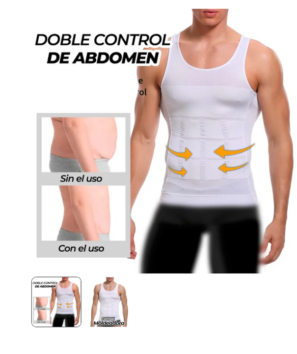 Reduce medidas y estiliza tu figura con nuestra camisa moldeadora