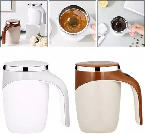 Siempre caliente y perfectamente mezclado: ¡Descubre el mug mezclador!