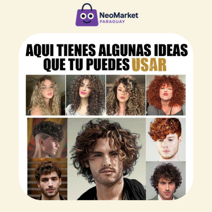 Crema rizadora RizosPro: brillo, control y suavidad