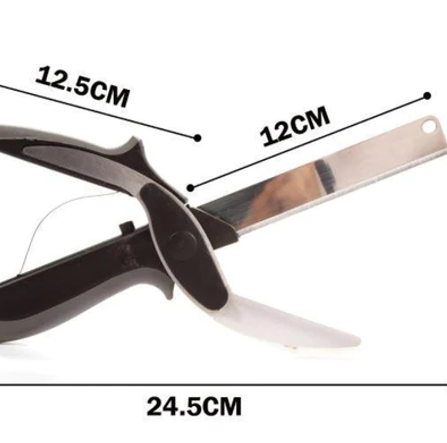 Cocina Rápido, Seguro y Sin Desorden con el Cortador 2 en 1