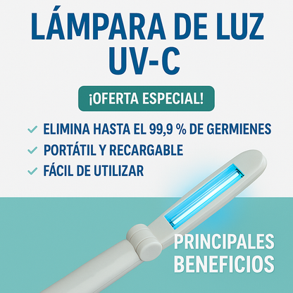 El desinfectante UV más viral de EE.UU… ¡Ahora al alcance de tu mano!