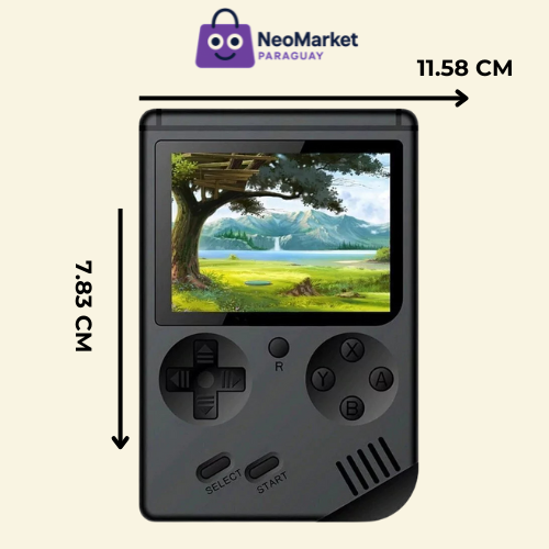 Entretenimiento Ilimitado: Consola Retro con Batería Recargable
