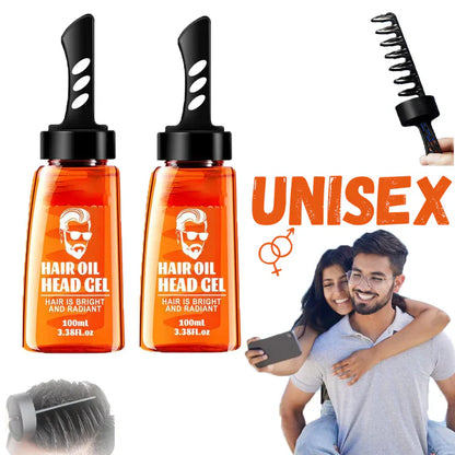 ¡Eleva tu Peinado al Máximo con la Fuerza del Gel de Argán!