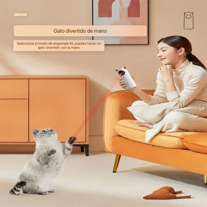 ¡Salta, Persigue, Diviértete! El Láser Infrarrojo automático para Gatos Ágiles y Felices