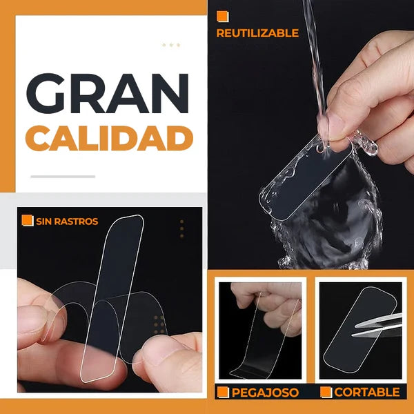 Descubre la Cinta Adhesiva Doble Cara que lo Pega Todo sin Dejar Rastro