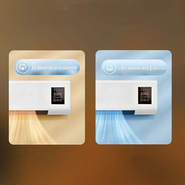 Tu Solución Todo en Uno para Cualquier Temporada: Aire Acondicionado, Calentador y Ventilador