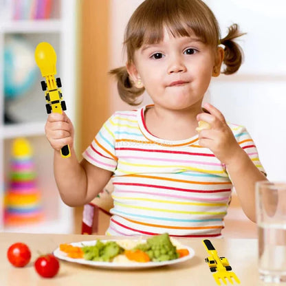 Haz que tus Niños Amen la Hora de Comer con Nuestros Cubiertos Creativos