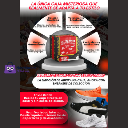 Llevate 2 tenis originales sorpresa por el precio de 1 – Pago al recibir