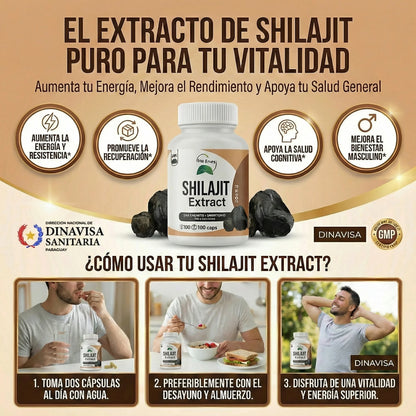 Shilajit: Recuperá tu energía, tu vitalidad y tus ganas en UNA SEMANA