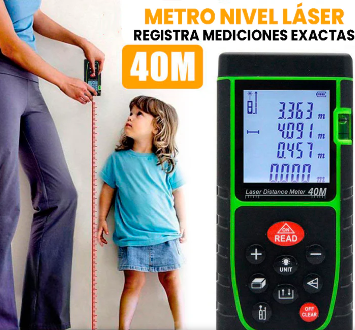 Alcanza la Perfección en Cada Medida con Nuestro Metro Nivel Láser