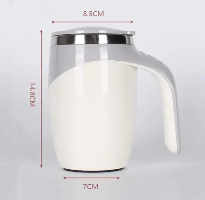 Siempre caliente y perfectamente mezclado: ¡Descubre el mug mezclador!