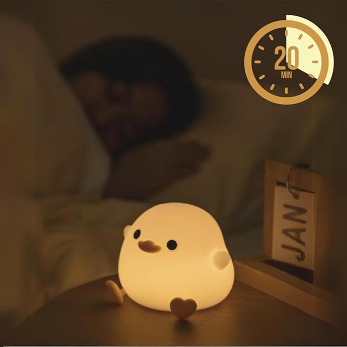 ¡Luz y Alegría en Cada Rincón con la Lámpara Pato Multifuncional!