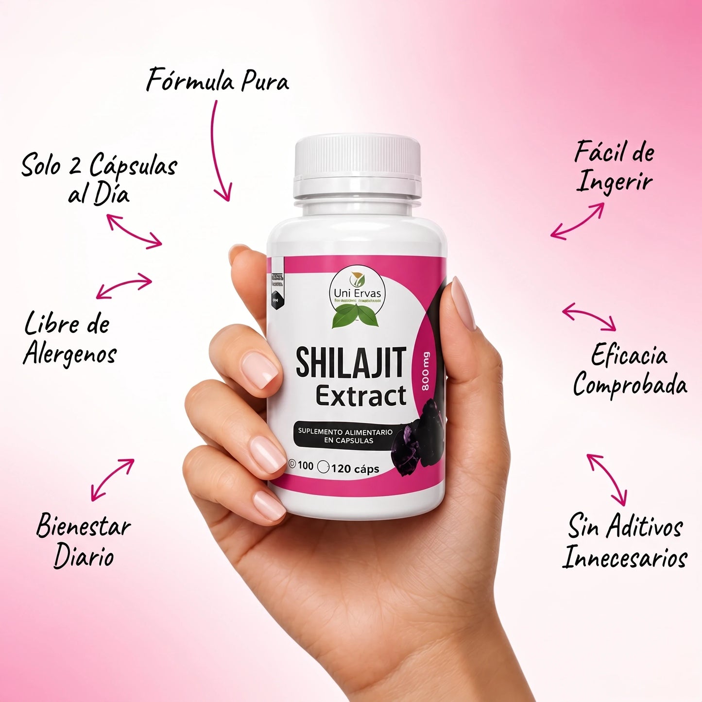 SHILAJIT EXTRACT + Volvé a sentirte deseada, segura y llena de vida