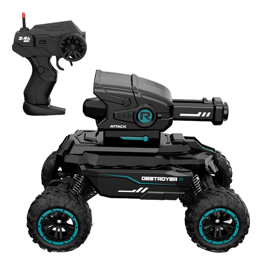 Desata la Diversión con Este Carro Tanque a Control Remoto