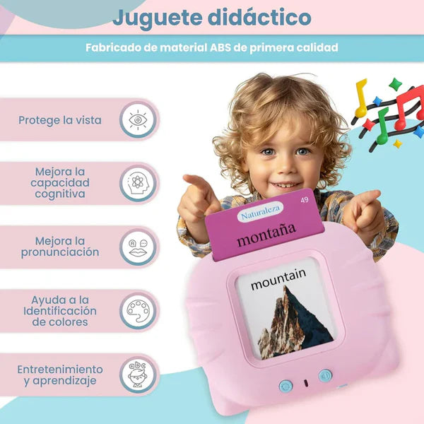 ¡Aprende Jugando! Juguete Bilingüe Educativo Para Niños