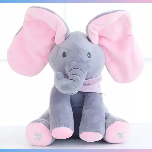 ¡Diversión y ternura en un solo juguete! Conoce al elefante que hará reír a tu bebé.