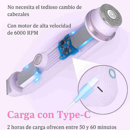 La Afeitadora  2 en 1 que Revoluciona tu Rutina de Belleza