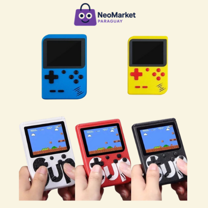 Entretenimiento Ilimitado: Consola Retro con Batería Recargable